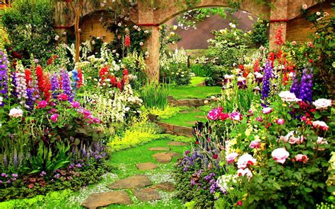 Flower Garden Hd Wallpaper For Laptop 4k | Best Flower Site