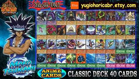 Mako Tsunami Orica Deck Yugioh Anime Cards | Anime, Yugioh, Flying type pokemon