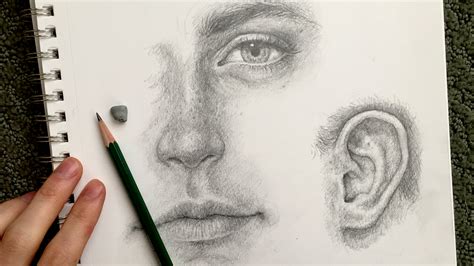 Drawing the Facial Features - CG Cookie