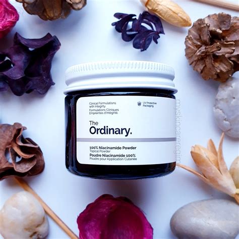 The Ordinary 100% Niacinamide Powder – Swatch + First Impressions – My Skincare Regime