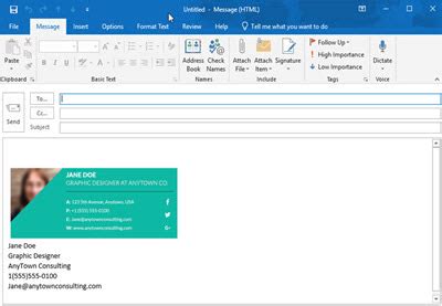Cómo añadir una firma de correo electrónico profesional en Outlook rápidamente | Envato Tuts+