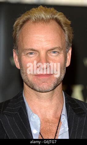 Singer Sting during a photocall and book signing for his autobiography, Broken Music, at ...