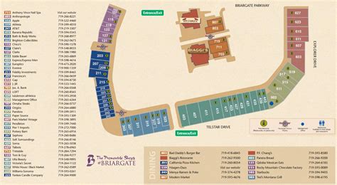 The Promenade Shops at Briargate (47 stores) - shopping in Colorado Springs, Colorado CO 80920 ...