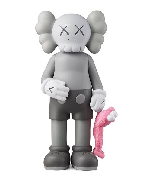 KAWS Share Vinyl Figure Grey | Art toys design, Kaws wallpaper, Art toy