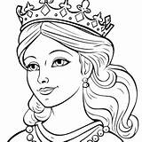 Queen Coloring Pages Printable For Free Download sketch template