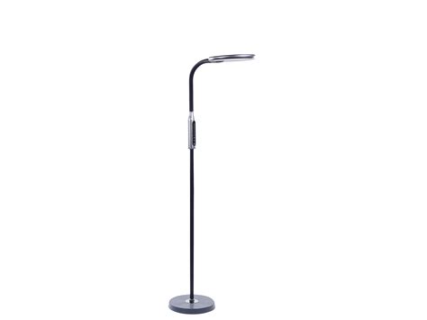 LED Floor Lamp Black CASSIOPEIA | Beliani.co.uk