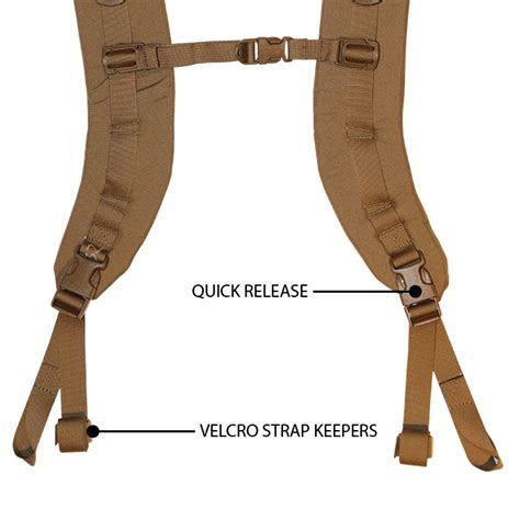 Backcountry Shoulder Strap Set - Pack Rabbit Products