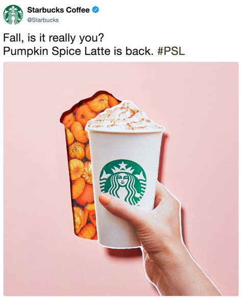 Fall, is it really you? Pumpkin Spice Latte is back. #PSL | Pumpkin Spice Latte | Know Your Meme