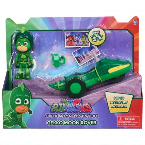 PJ Masks Super Moon Adventure Space Rovers - Gekko Moon Rover - Just ...