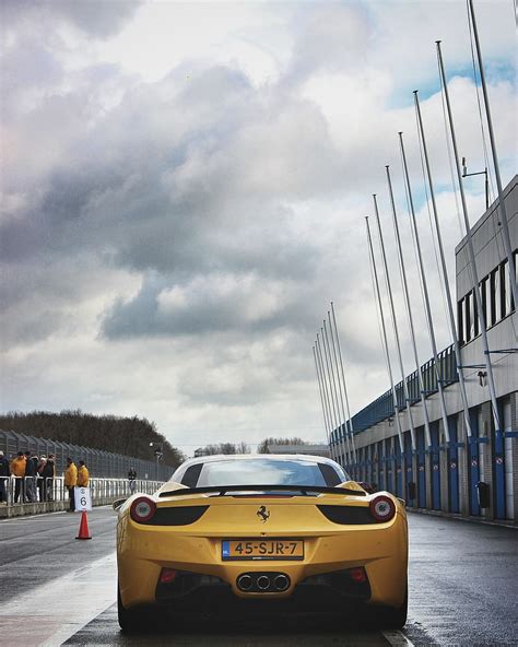 HD wallpaper: Yellow Ferrari Laferrari on Road, action, asphalt, auto ...