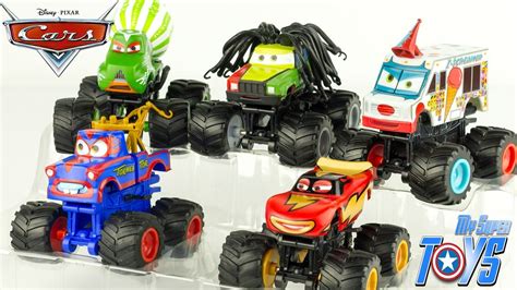 Disney Pixar Cars Toon Tormentor Mater Monster Truck Mater's Tall Tales Disney Store Toy Review ...