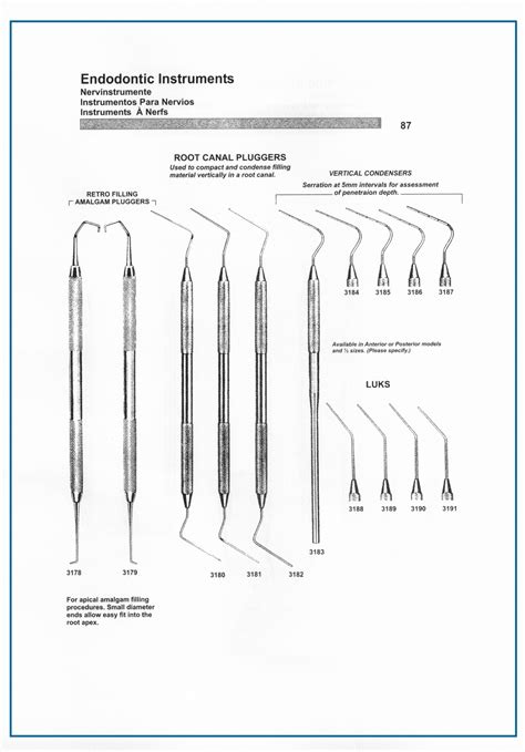 Endodontic Instruments | Hamsan Surgical