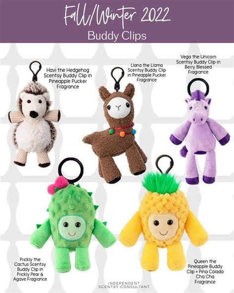 Scentsy Buddy Clips in 2022 | Scentsy buddy, Scentsy buddy clips, Scentsy