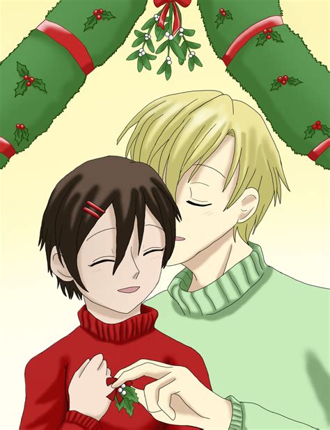 The Mistletoe Kiss by CardcaptorKatara on DeviantArt