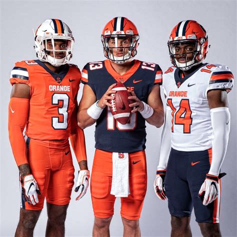 Syracuse Football's New Uniforms Revealed