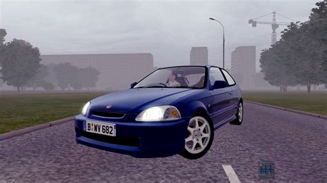 City Car Driving Mods: Honda Civic Type-R 1997 [1.3.3]