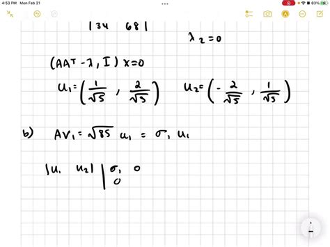 In a two-dimensional vector space, consider the operator whose matrix ...