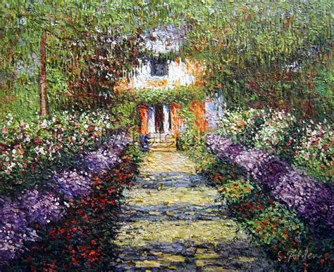 Gallery For > Claude Monet Garden Paintings