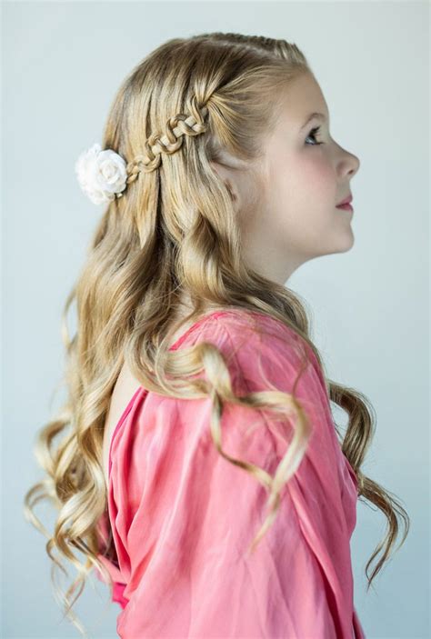 9 Beautiful Flower Girl Hairstyles | Flower girl hairstyles, Hair ...