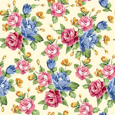 Seamless Floral Print 25 by DonCabanza on DeviantArt | Flores pintadas ...