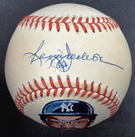 Lot Detail - Reggie Jackson Autographed Painted Baseball