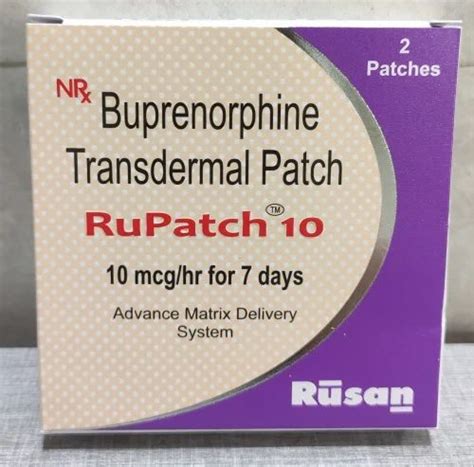 Buprenorphine Transdermal Patch at Rs 1050.00 | Transdermal Analgesic Patch in Vasai Virar | ID ...