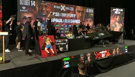 WATCH | John Fury flips tables during heated KSI vs. Tommy Fury press ...