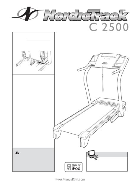 NordicTrack C2500 Treadmill | User Manual