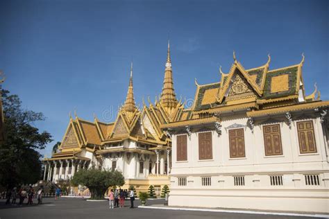 CAMBODIA PHNOM PENH ROYAL PALACE THRONE HALL Editorial Stock Photo ...