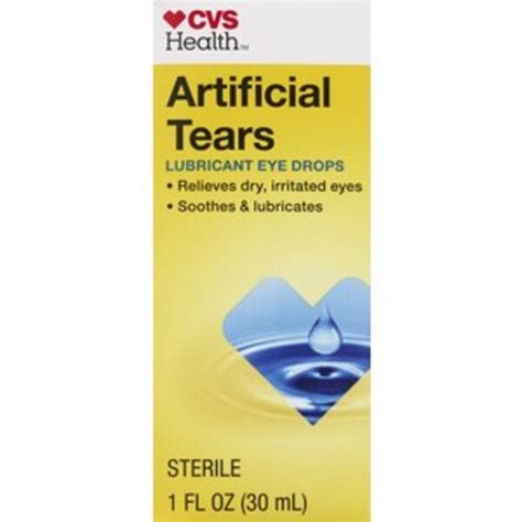 CVS Health Artificial Tears Lubricant Eye Drops | Pick Up In Store TODAY at CVS