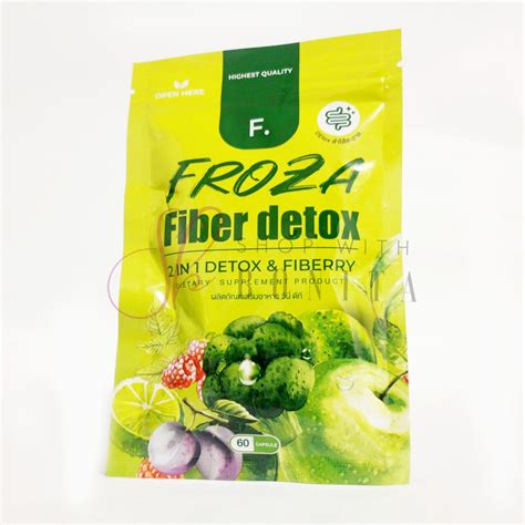 [AUTHENTIC] FROZA FIBER DETOX CAPSULES THAILAND | Shopee Philippines