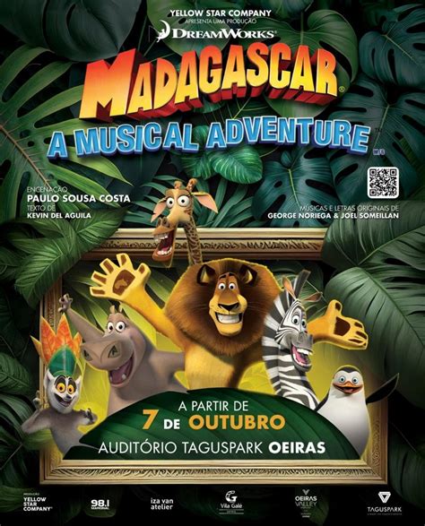 Musical “Madagáscar” está de volta