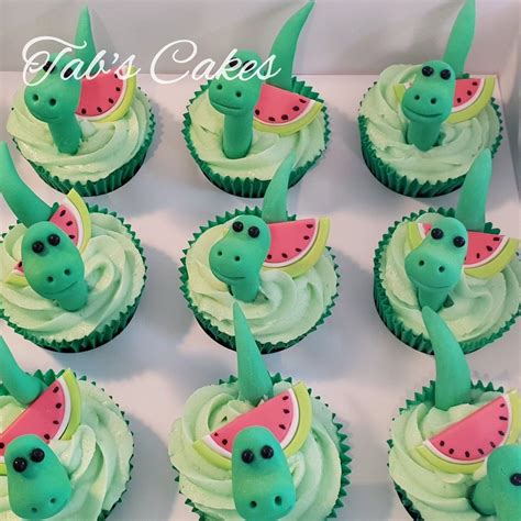 Dinosaur Cupcakes | Dinosaur cupcakes, Cake, Desserts