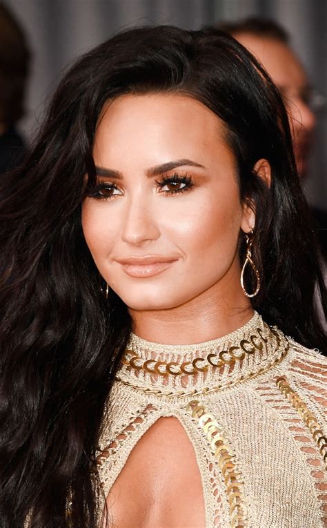 Demi Lovato from Beauty Tips, Straight from Pros at the 2017 Grammys ...