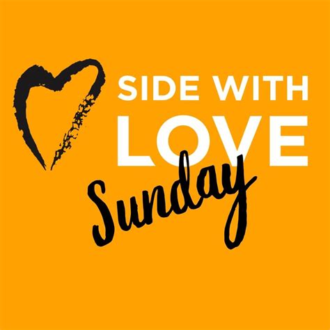 "Side With Love Sunday" - Unitarian Universalist Church West