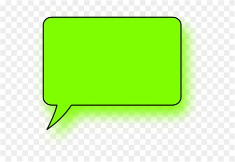 Square Speech Bubbles - Green Text Bubble Png - Free Transparent PNG ...