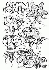 Ocean Coloring Pages For Preschool  Home sketch template