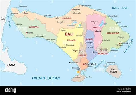 Printable Bali Map