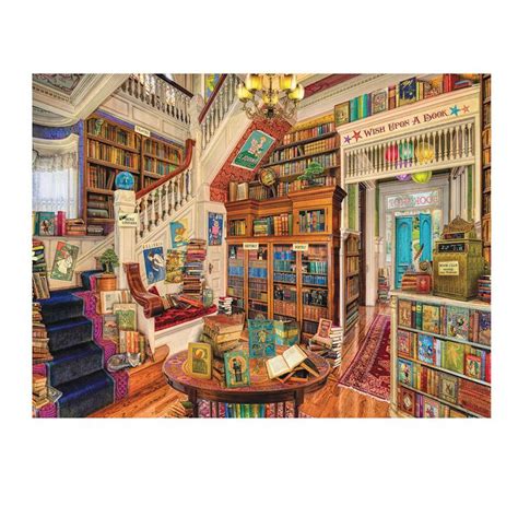 Reader's Paradise Puzzle at Bas Bleu | UM6282 | 1000 piece jigsaw puzzles, Painting, Jigsaw puzzles