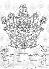 Crown – Favoreads Coloring Club sketch template