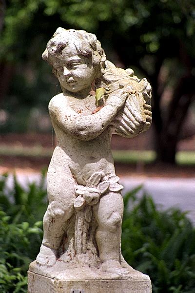 Sculpture of a cherub