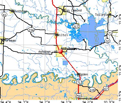 Ashdown, Arkansas (AR 71822) profile: population, maps, real estate ...