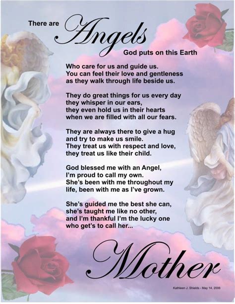 Mother's Day Poems for Mom | Poème fête des mères, Poème sur la mère ...