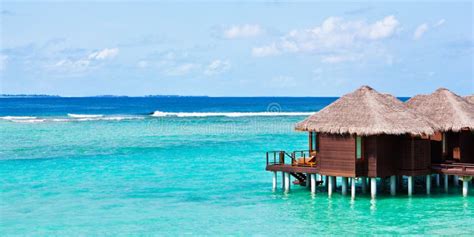 Water Bungalows in Maldives Stock Image - Image of bungalow, asia: 21005763