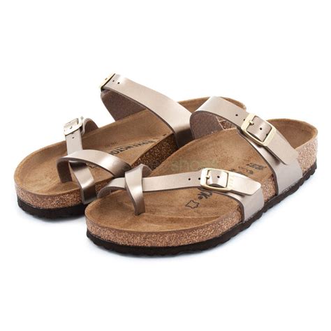 Sandals BIRKENSTOCK Mayari Electric Metallic Taupe