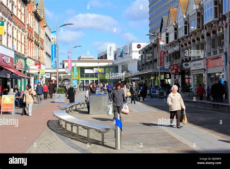 southend on sea town centre high street essex england uk gb Stock Photo ...