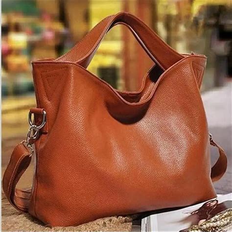 Sales Promotion!Casual Women Crossbody Leather Bag Big Women Shoulder Bags Luxury Women ...