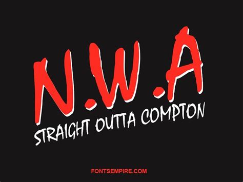 NWA Font Download - Fonts Empire