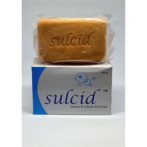 SULCID (SULFUR & SALICYLIC ACID SOAP) - Alpha Bio Medic