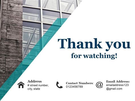 Thank You For Watching Powerpoint Slide Designs | PowerPoint ...